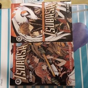 Tsubasa vol 1 and 6, Cynical Orange volume 8, The Antique Gift  shop volume 8